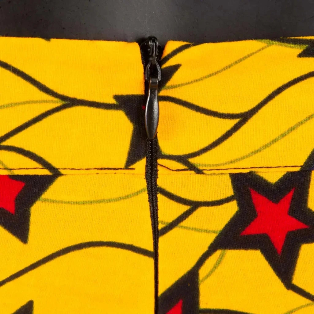 Women’s Ankara Crop Top and Wide - Leg Pants 2PC Set – Stylish African Fashion Outfit - Free Delivery Worldwide only at Flexi Africa