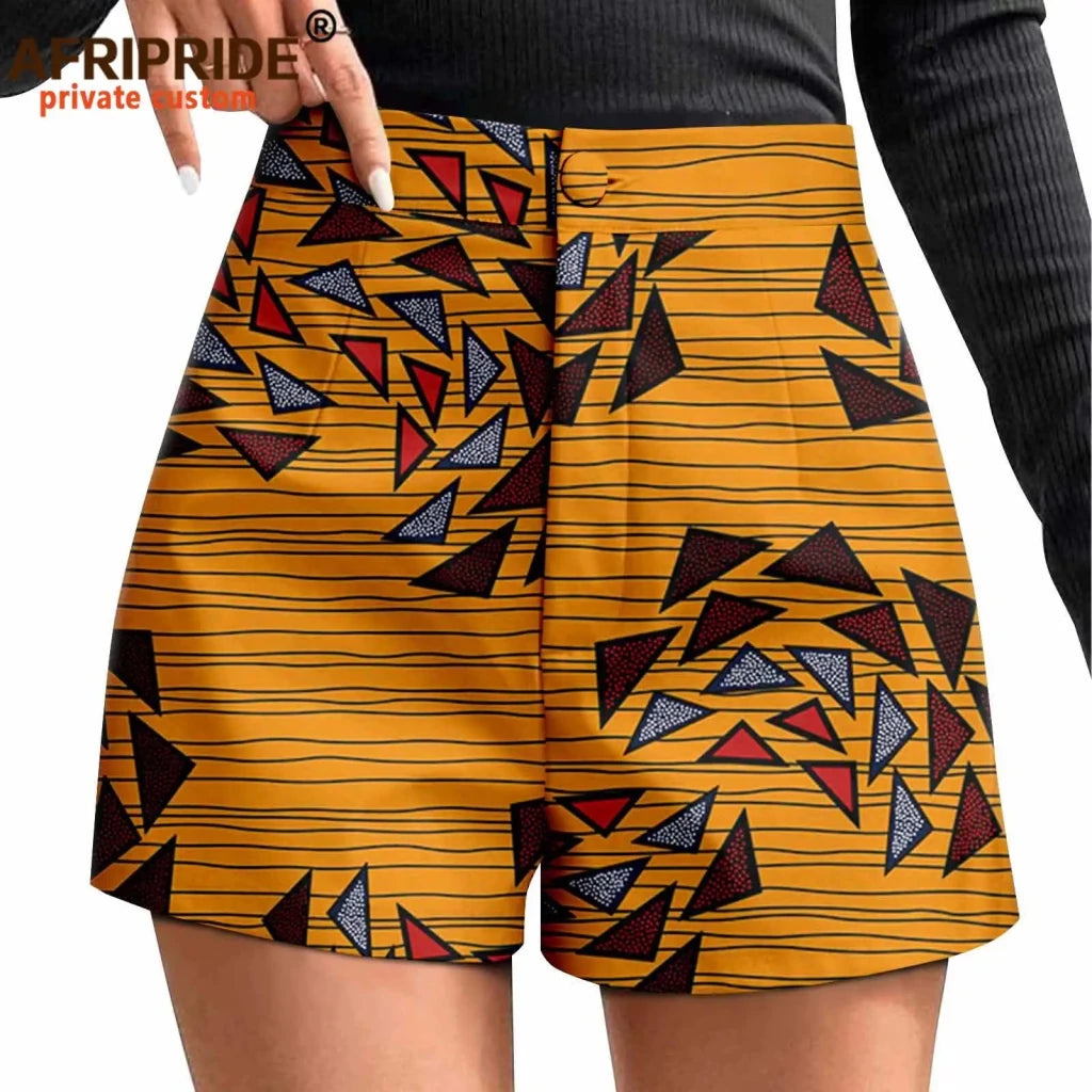 Buy Women’s Ankara Print High-Waisted Athletic Shorts – Casual Summer Style with Pockets for only $12.78 at Flexi Africa!