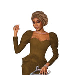 Women’s Nigerian Auto Gele – Stylish Wedding & Party Headscarf - Free Delivery Worldwide only at Flexi Africa