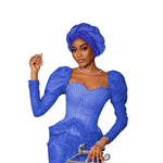 Women’s Nigerian Auto Gele – Stylish Wedding & Party Headscarf - Free Delivery Worldwide only at Flexi Africa